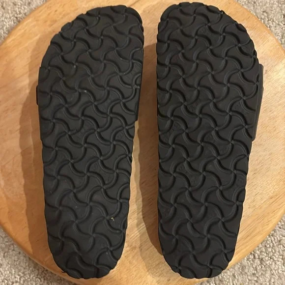 Birkenstock Black Rubber Sandals - Picture 3 of 4